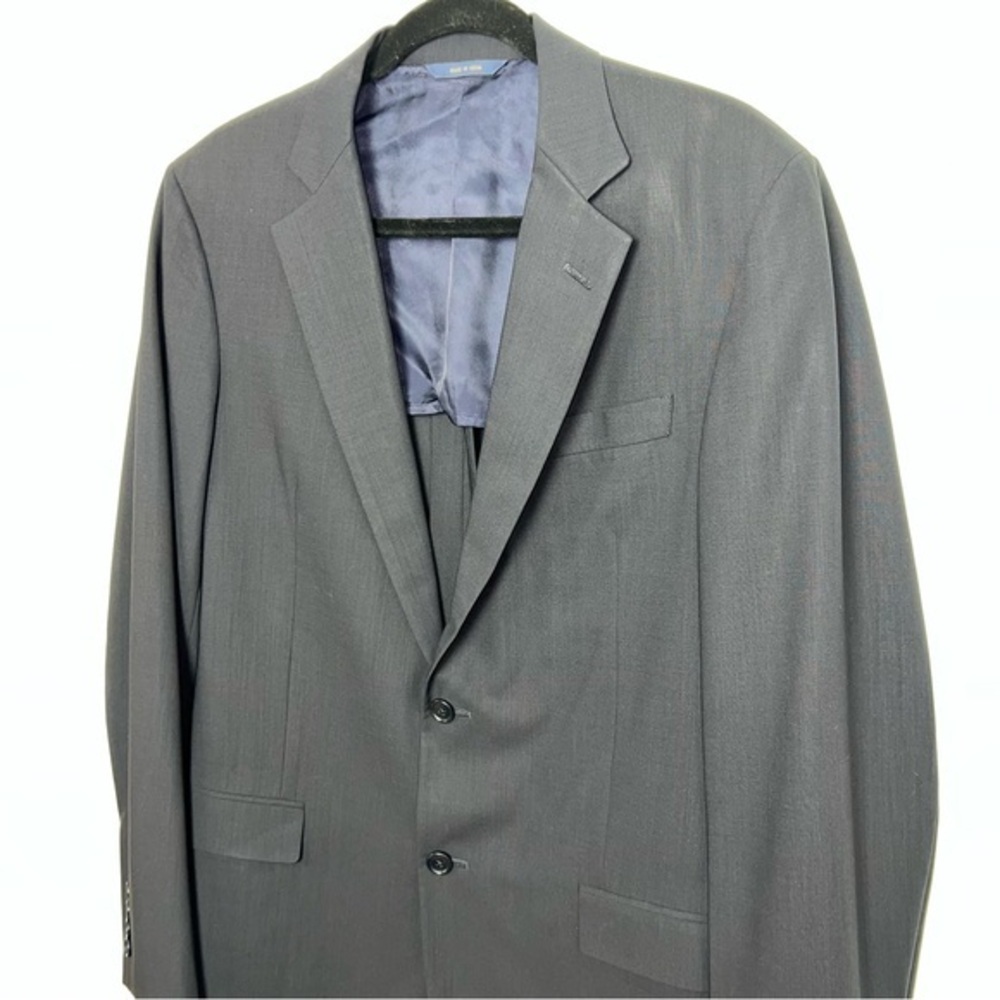 Brooks Brothers Fitzgerald BrooksCool Wool Blend Blazer 2 Button Men’s Size 40L